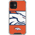 NFL Denver Broncos Zone Block iPhone 12 Clear Case