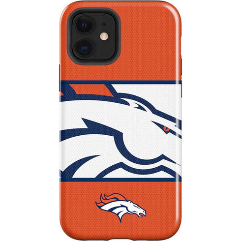 NFL Denver Broncos Zone Block iPhone 12 Impact Case