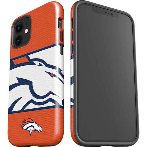 NFL Denver Broncos Zone Block iPhone 12 Impact Case