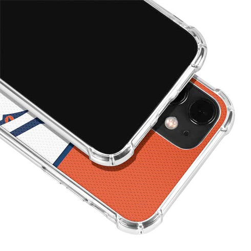 NFL Denver Broncos Zone Block iPhone 12 Mini Clear Case