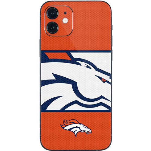 NFL Denver Broncos Zone Block iPhone 12 Mini Skin