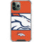 NFL Denver Broncos Zone Block iPhone 12 Pro Max Clear Case