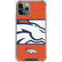 NFL Denver Broncos Zone Block iPhone 12 Pro Max Clear Case