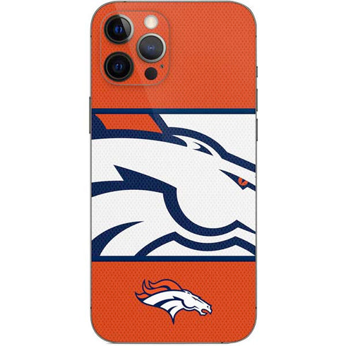 NFL Denver Broncos Zone Block iPhone 12 Pro Max Skin