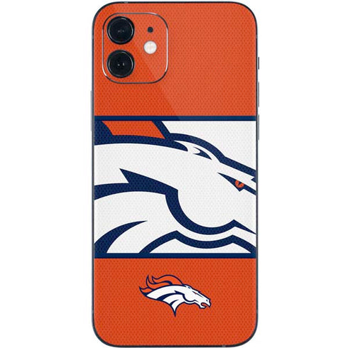 NFL Denver Broncos Zone Block iPhone 12 Skin