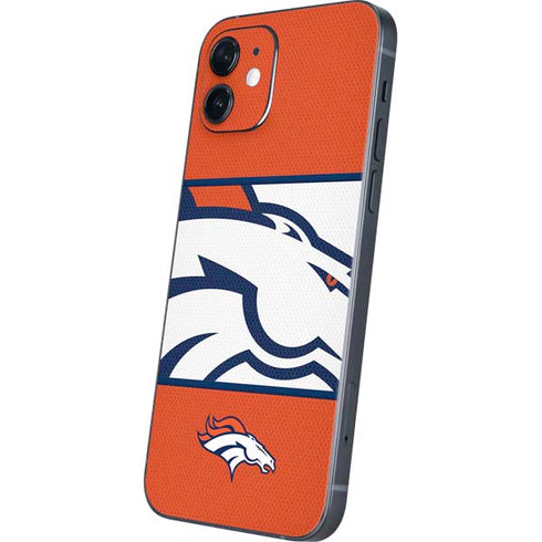 NFL Denver Broncos Zone Block iPhone 12 Skin