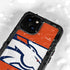 NFL Denver Broncos Zone Block iPhone 13 Mini Waterproof Case