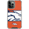 NFL Denver Broncos Zone Block iPhone 13 Pro Max Clear Case