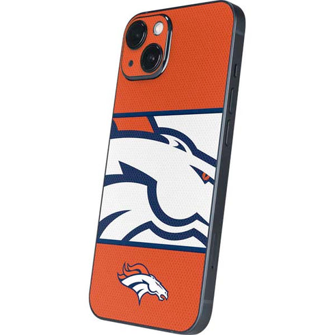 NFL Denver Broncos Zone Block iPhone 15 Plus Skin