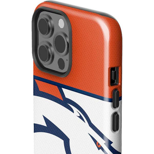 NFL Denver Broncos Zone Block iPhone 15 Pro Max Impact Case