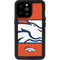 NFL Denver Broncos Zone Block iPhone 14 Pro Max Waterproof Case
