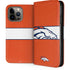 NFL Denver Broncos Zone Block iPhone 15 Pro Max Folio Case
