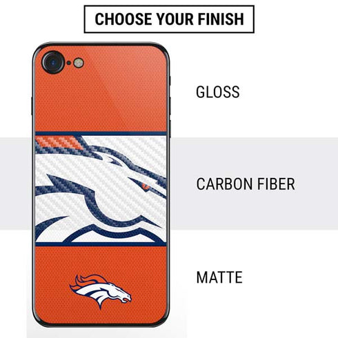 NFL Denver Broncos Zone Block iPhone SE (2nd & 3rd Gen) Skin