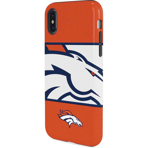 NFL Denver Broncos Zone Block iPhone X Pro Case