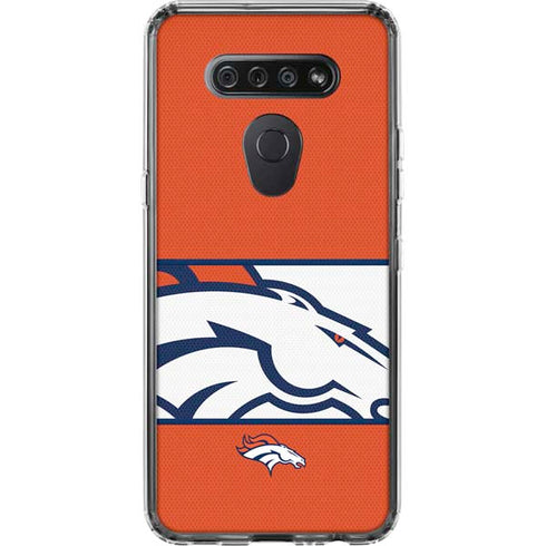 NFL Denver Broncos Zone Block LG K51/Q51 Clear Case