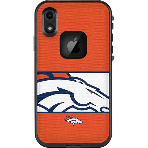 NFL Denver Broncos Zone Block LifeProof Fre iPhone Skin
