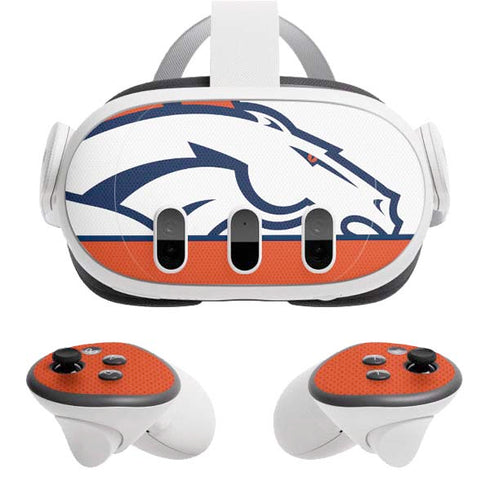 NFL Denver Broncos Zone Block Meta Quest 3 Skin