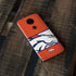 NFL Denver Broncos Zone Block Moto E5 Plus Skin