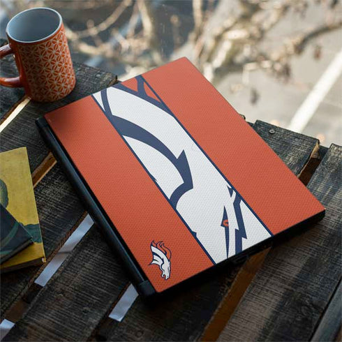 NFL Denver Broncos Zone Block MSI GS65 Stealth Laptop Skin
