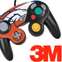 NFL Denver Broncos Zone Block Nintendo GameCube Controller Skin