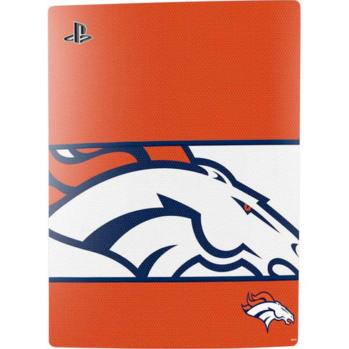 NFL Denver Broncos Zone Block PS5 Console Skin