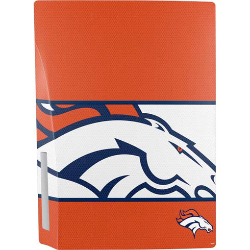 NFL Denver Broncos Zone Block PS5 Console Skin