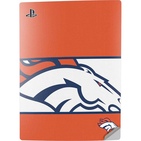 NFL Denver Broncos Zone Block PS5 Digital Edition Console Skin