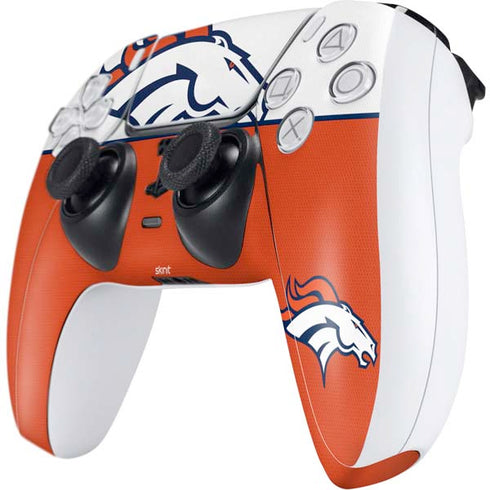 NFL Denver Broncos Zone Block PS5 Controller Skin