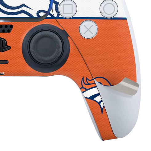 NFL Denver Broncos Zone Block PS5 Controller Skin