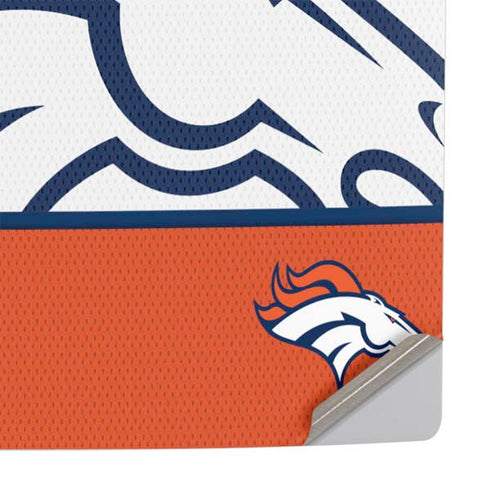 NFL Denver Broncos Zone Block PS5 Slim Digital Edition Console Skin