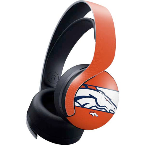 NFL Denver Broncos Zone Block PULSE 3D Wireless Headset for PS5 Skin