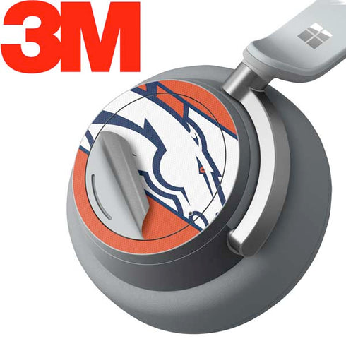 NFL Denver Broncos Zone Block Surface Headphones Skin