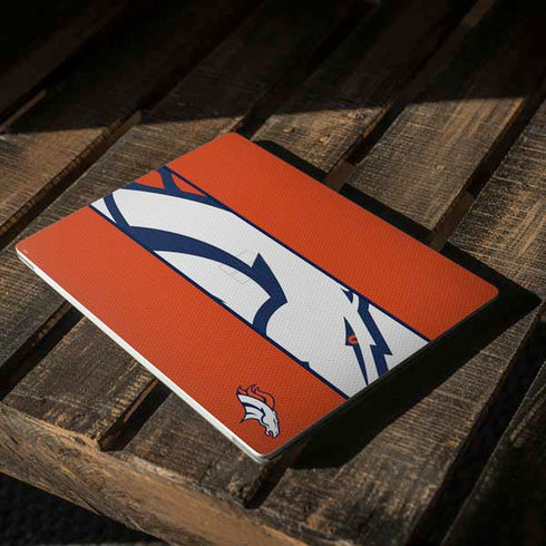 NFL Denver Broncos Zone Block Surface Laptop 3 13.5in Skin