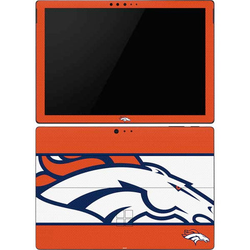 NFL Denver Broncos Zone Block Surface Pro 6 Skin