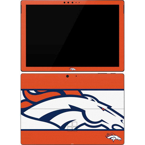 NFL Denver Broncos Zone Block Surface Pro 7 Skin