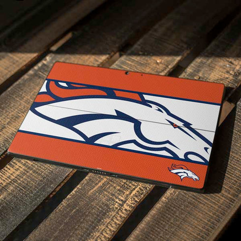 NFL Denver Broncos Zone Block Surface Pro 7 Skin