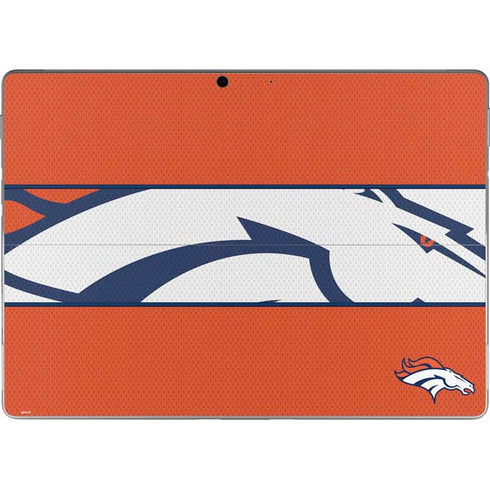NFL Denver Broncos Zone Block Surface Pro 9 Skin