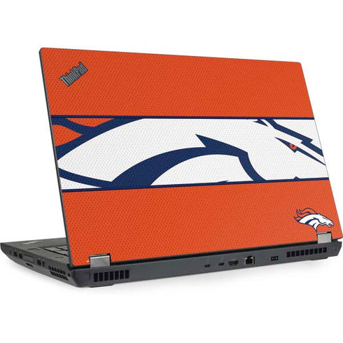 NFL Denver Broncos Zone Block Lenovo ThinkPad Skin