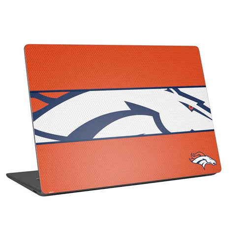 NFL Denver Broncos Zone Block Universal Laptop 12in (9.8 x 6.8in) Skin