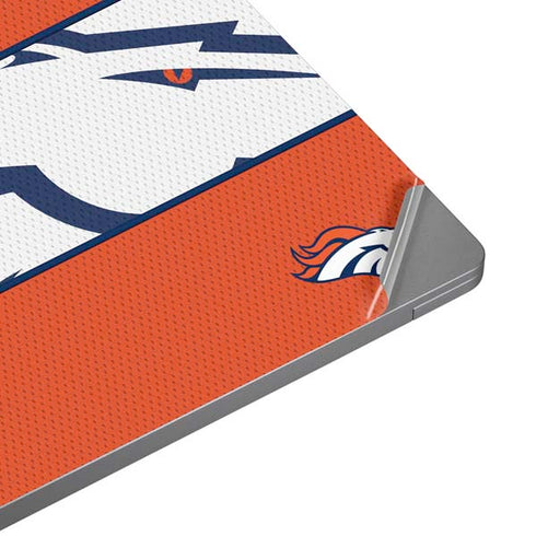 NFL Denver Broncos Zone Block Universal Laptop 18in (14.6 x 10.6in) Skin
