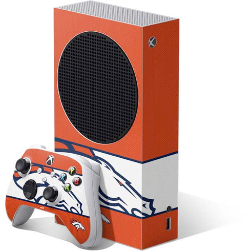 NFL Denver Broncos Zone Block Xbox Series S Bundle Skin