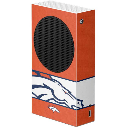 NFL Denver Broncos Zone Block Xbox Series S Console Skin