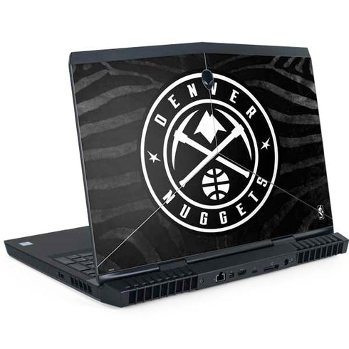 NBA Denver Nuggets Black Animal Print Dell Alienware Skin
