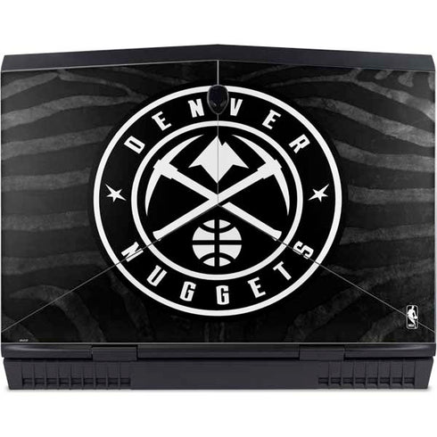 NBA Denver Nuggets Black Animal Print Dell Alienware Skin