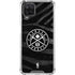 NBA Denver Nuggets Black Animal Print Galaxy A12 Clear Case