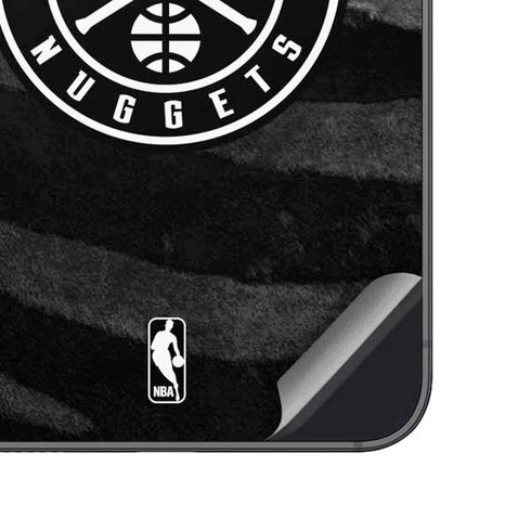 NBA Denver Nuggets Black Animal Print Galaxy A14 5G Skin