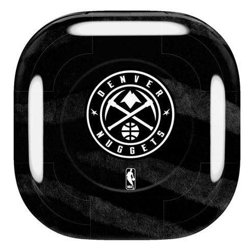 NBA Denver Nuggets Black Animal Print Galaxy Buds Pro Skin