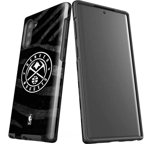 NBA Denver Nuggets Black Animal Print Galaxy Note 10 Pro Case