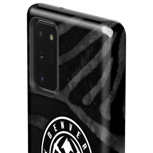 NBA Denver Nuggets Black Animal Print Galaxy Note20 5G Pro Case
