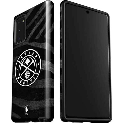 NBA Denver Nuggets Black Animal Print Galaxy Note20 5G Pro Case